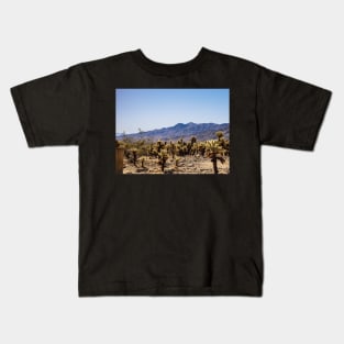 Photo of Cholla Cactus at Joshua Tree National Park V1 Kids T-Shirt